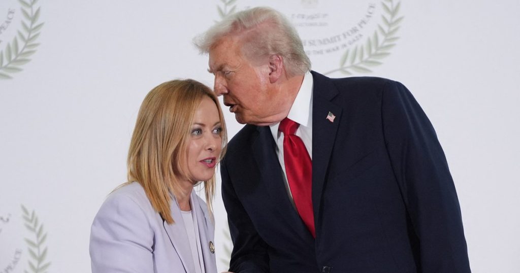 Trump insistă că Meloni i-a cerut „în repetate rânduri” o fotografie la summitul G7. Răspunsul premierului italian