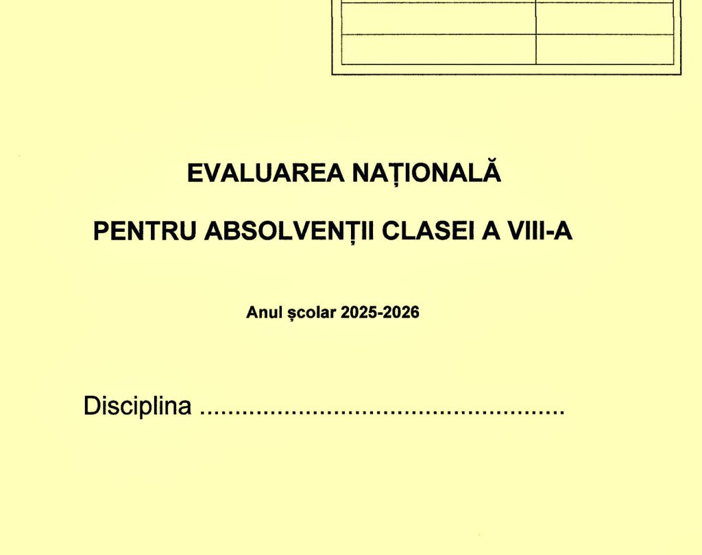 Ce pică la examen? De ce nu știe nimeni ce subiecte vor fi până în dimineața probei. Procedura Ministerului Educației pentru Evaluarea Națională 2026