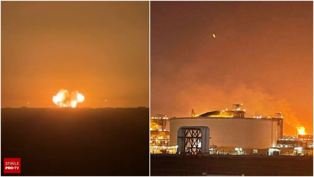 Explozie puternică în Qatar, la cel mai mare centru de gaze naturale lichefiate din lume. 54 de răniți și 18 dispăruți