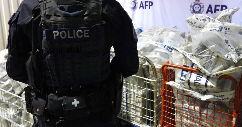 Captură record în Australia: 2,7 tone de cocaină descoperite în buncăre subterane la Sydney