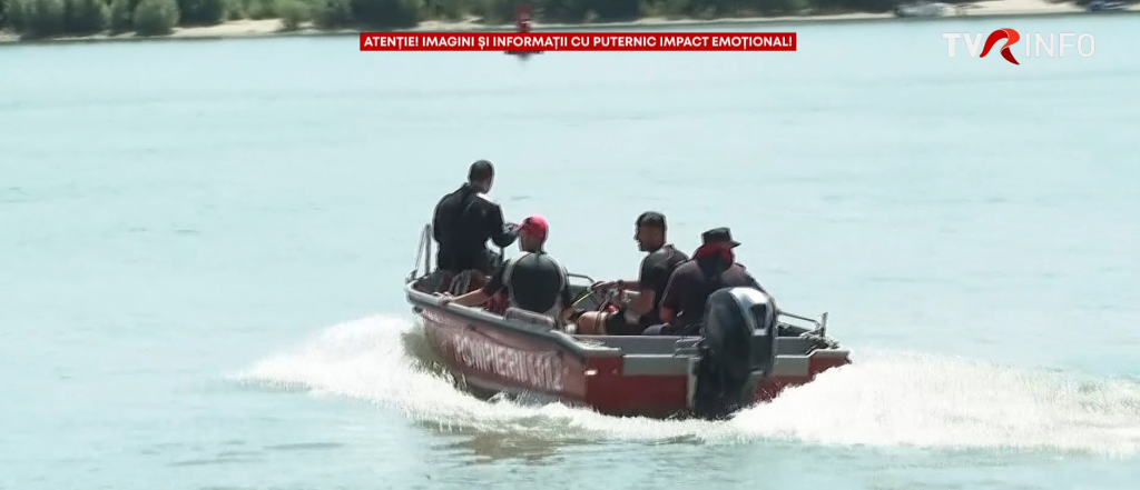Bărbat dispărut pe Dunăre după răsturnarea unui skijet. Ambarcațiunea circula ilegal, iar ocupanții nu purtau veste de salvare