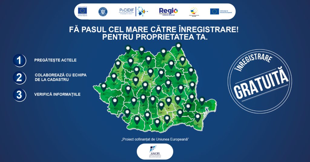 Participă la realizarea măsurătorilor când echipa de cadastru începe lucrările! Poți evita erorile!