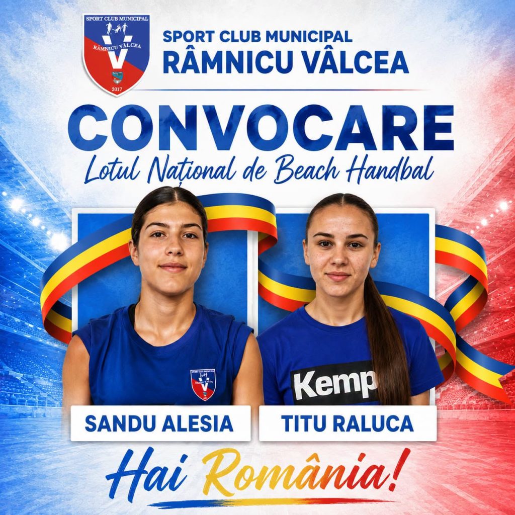 Raluca Țițu și Alesia Sandu, la Naționala U17 de Beach Handbal