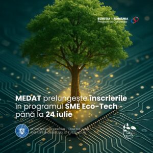 MEDAT prelungește înscrierile în programul SME Eco-Tech până la 24 iulie