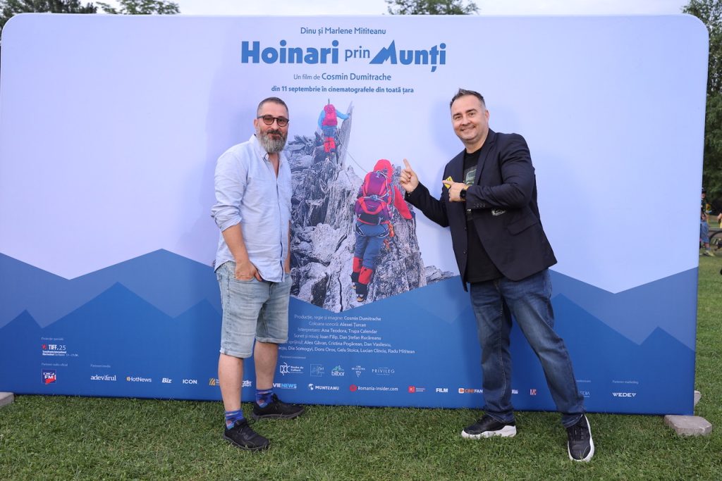 După avanpremiere-eveniment, „Hoinari prin Munți” pornește în caravana națională și ajunge în cinematografe din 11 septembrie