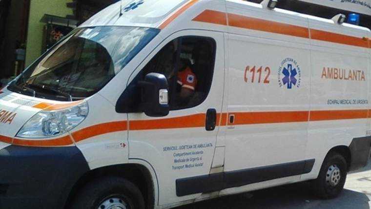 Video. Accident în Argeș, cu mașină în flăcări