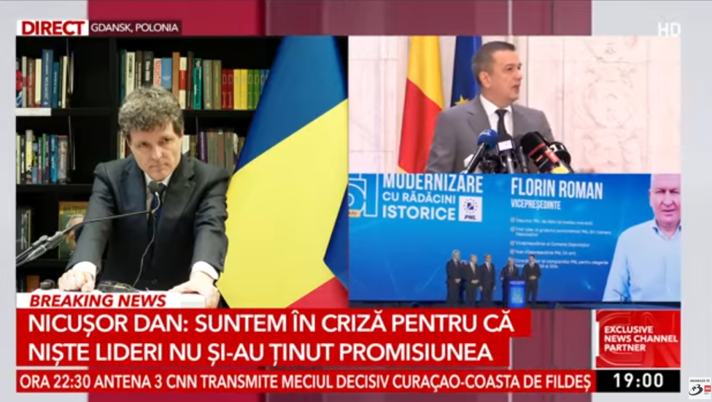 Nicușor Dan anunță nervos din Polonia că vrea guvern nou până marți: ”Aștept ca partidele să vină mâine cu soluții!” Apoi scoate porumbelul: ”Nu poți să te lupți cu sistemul când ești șeful sistemului”