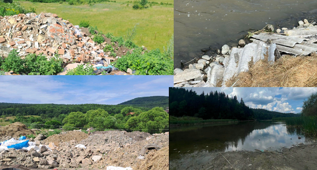 Ape poluate cu bună-știință: bombe ecologice și depozite clandestine de deșeuri!