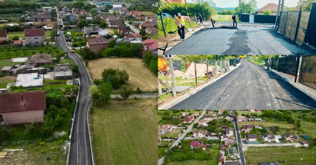 FOTO: DADP continuă modernizarea infrastructurii în cartierul Căzănești. Strada Socului a fost asfaltată, urmează strada Ghioceilor