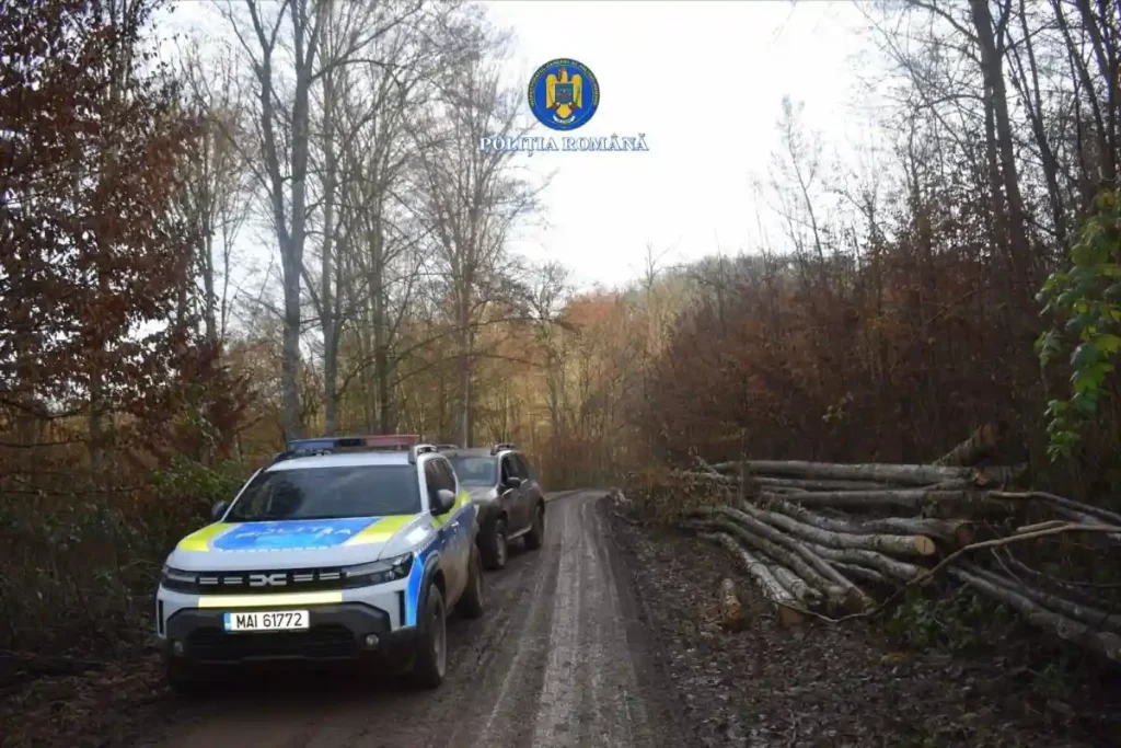 Scutul Pădurii în Alba: Amenzi de peste 17.000 de lei. A fost confiscat material lemnos în valoare de aproape 8.000 de lei