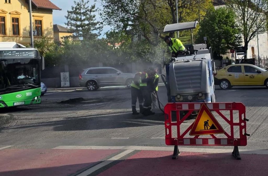 Se deschid noi șantiere în Sibiu lucrări de reparații pe străzile N.D. Cocea, Triajului, Fabricii și Islazului cu termene între 30 și 60 de zile