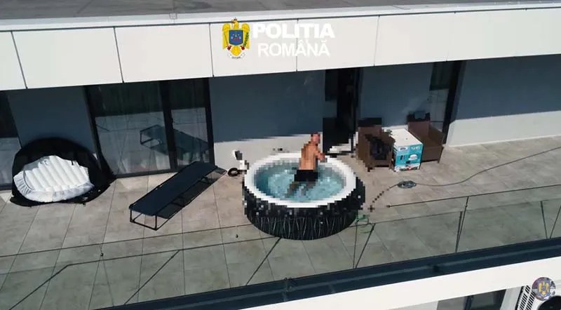 Fugar, urmărit pentru trafic de droguri, prins într-un apartament din Bistrița, în urma unei cooperări româno-germane