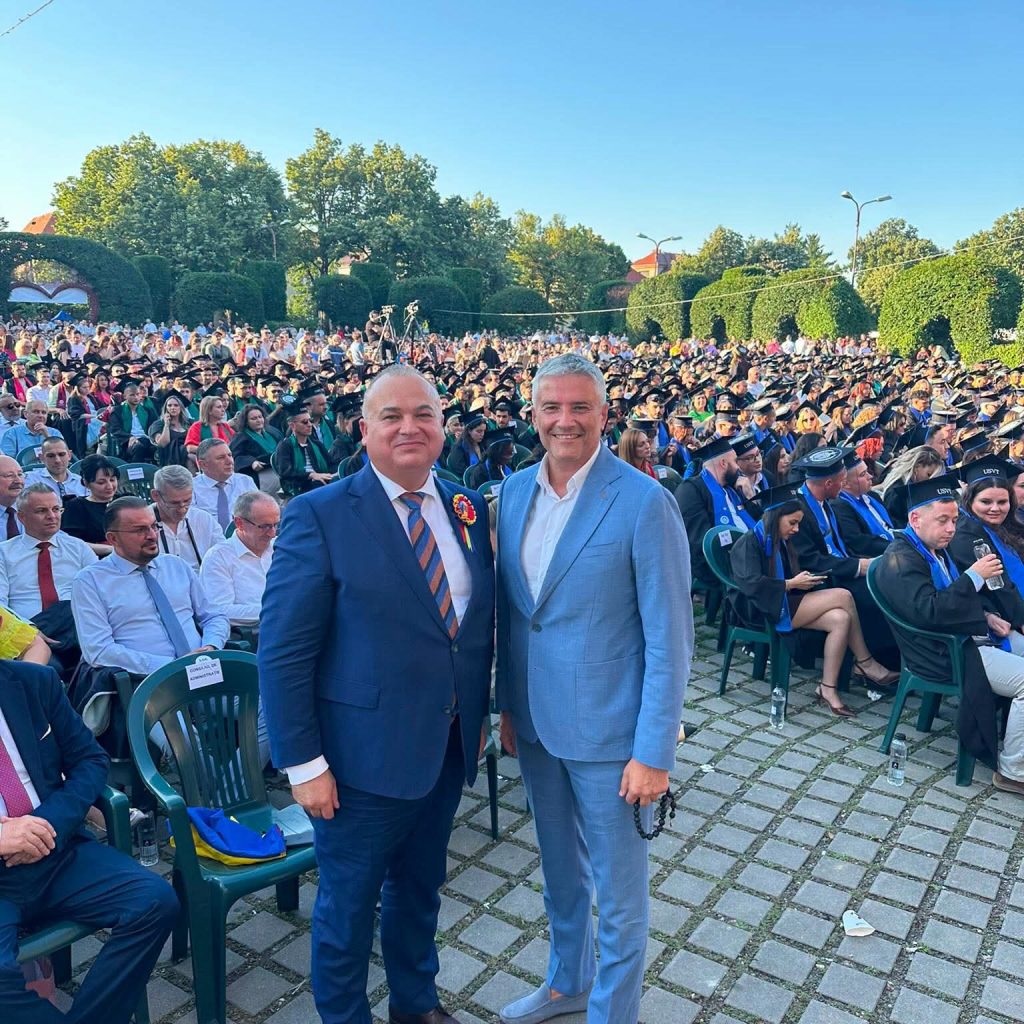 Parcul Rozelor a găzduit festivitatea de absolvire a promoției 2026 de la Universitatea de Științele Vieții din Timișoara
