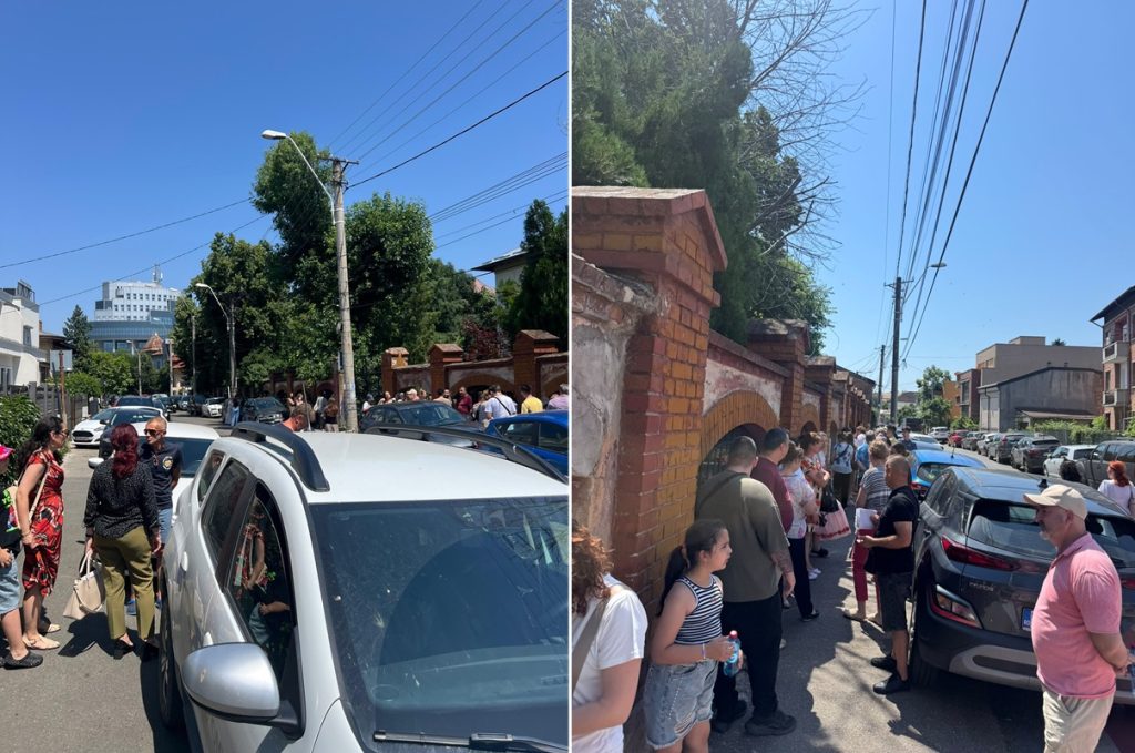 „Când am văzut că a picat poezia, m-am blocat”. Emoții, lacrimi și zâmbete la Colegiul Regina Maria din Ploiești, după prima probă a BAC-ului