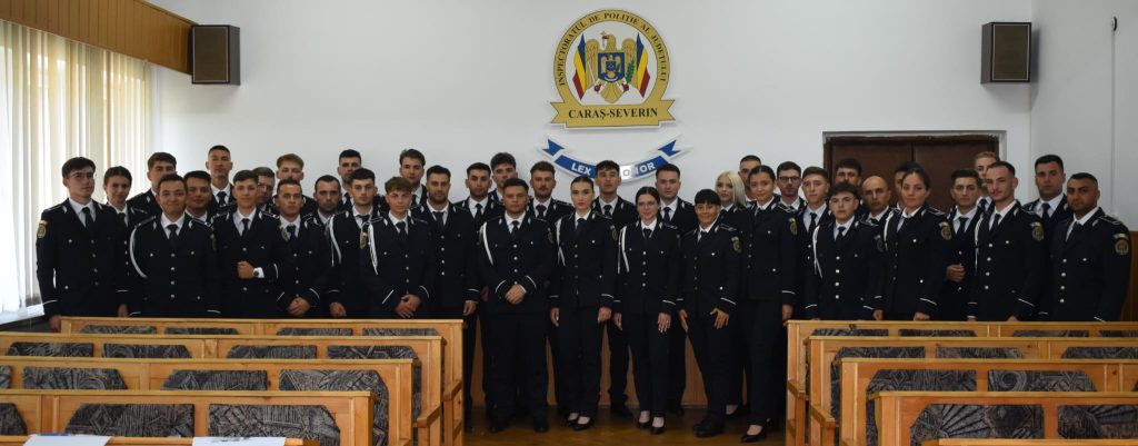 Forțe proaspete la Inspectoratul Județean de Poliție Caraș-Severin