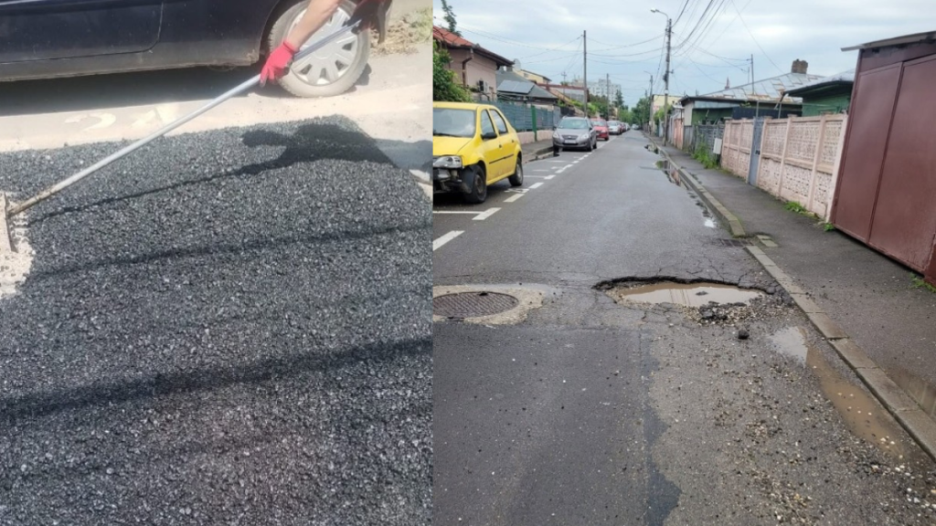 Reparații pe strada Păușa: Infrastructură S5 remediază zonele afectate