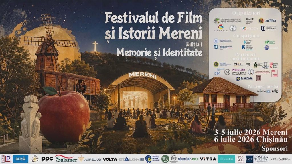 Festivalul de Film și Istorii, la prima ediție. Ministerul Culturii invită cetățenii la Mereni, între 3–6 iulie 2026
