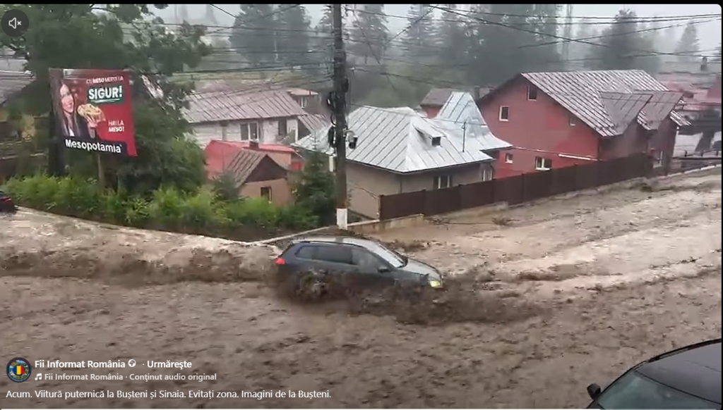 IGSU: 31 de localităţi şi municipiul Bucureşti, afectate de vremea rea / Aproape 100 de maşini au fost avariate / Circulaţia rutieră a fost temporar afectată pe patru drumuri naţionale