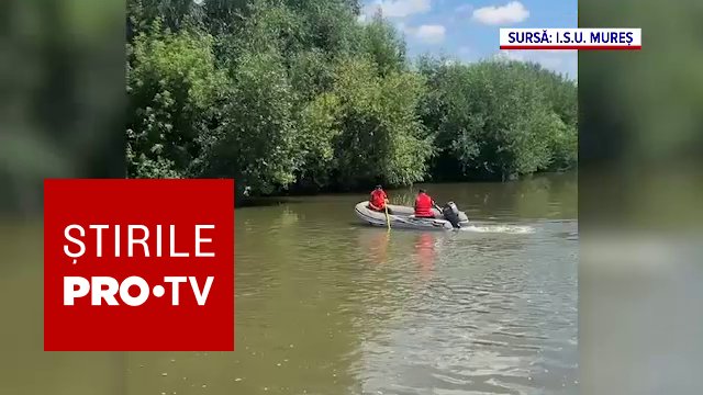Doi copii au murit înecați în râul Mureș. Pompierii au ajuns rapid, dar nu au putut să îi salveze