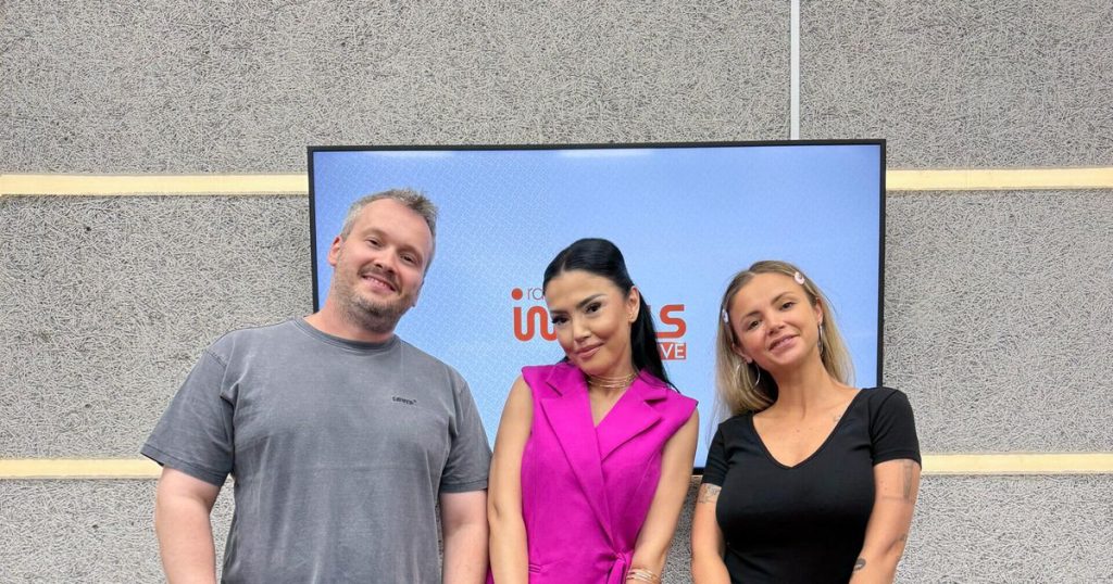 Andreea Mantea, „Alertă pentru vară” în emisiunea „Brigada devreme”. Un desert răcoritor pentru prezentatorii matinalului Radio Impuls și dezvăluiri incendiare de la filmările pentru piesa „Casa iubirii – Foc și pasiune”