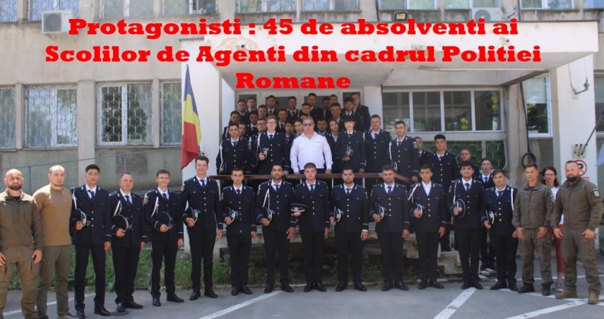 FOTO+VIDEO: Program intensiv de instruire destinat agentilor de politie din promotia iunie 2026 la IPJ Tulcea