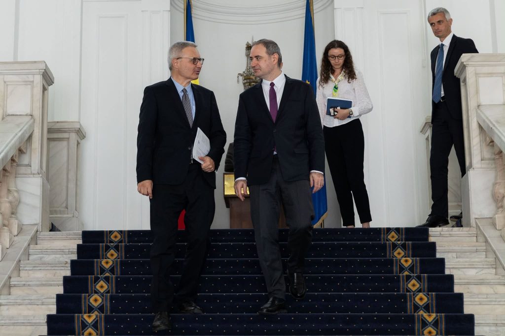 Alexandru Nazare, întâlnire cu ambasadorul Franței: Avem nevoie de o nouă etapă a cooperării economice