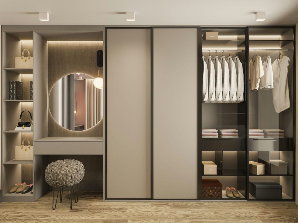 Cum îți amenajezi propriul dressing chiar și într-un apartament mic