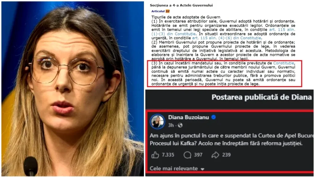 FAKE NEWS marca Diana Buzoianu: USR-ista susține că CAB a suspendat un comunicat de presă. Judecătoarea Mădălina Afrăsinie:”Tovarășa Diana, Instanța s-a pronunțat in temeiul Legii pe care guvernul din care faceți parte și dvs o încălecați zilnic”