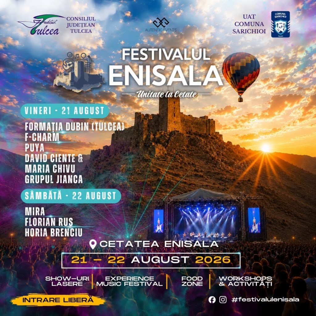 Festivalul Enisala – Unitate la Cetate: Muzica răsună printre zidurile istoriei într-un spectacol de neuitat