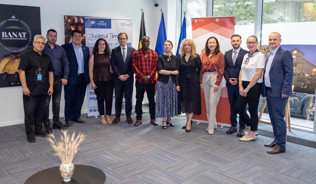 Expoziția „Județul Timiș. Timișoara – tradiție, inovație și oportunități” a ajuns la Bruxelles/Foto