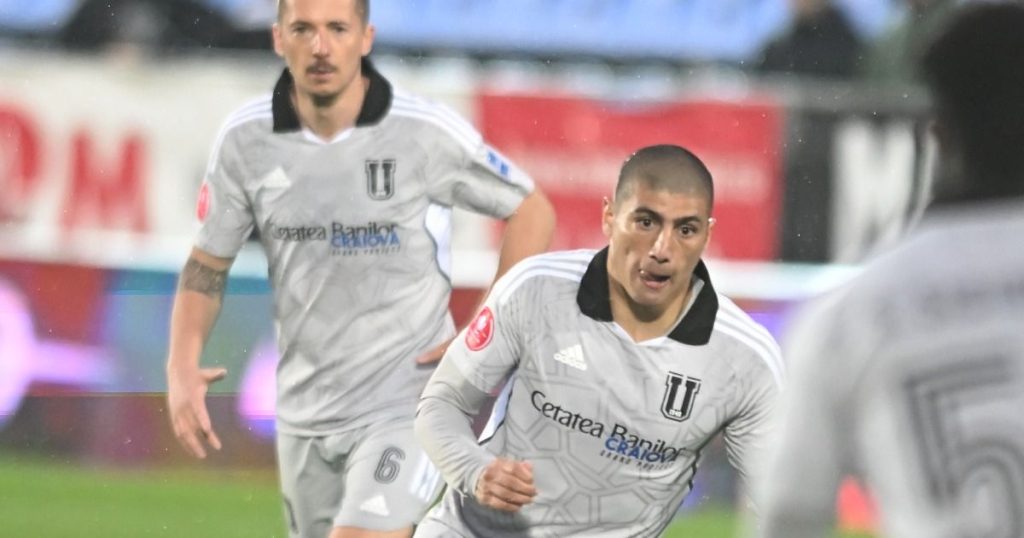 Juan Bauza, aproape de Rapid  Atacantul de la FC U Craiova   a denunțat contractul  cu oltenii. Reacție dură a clubului lui Mititelu