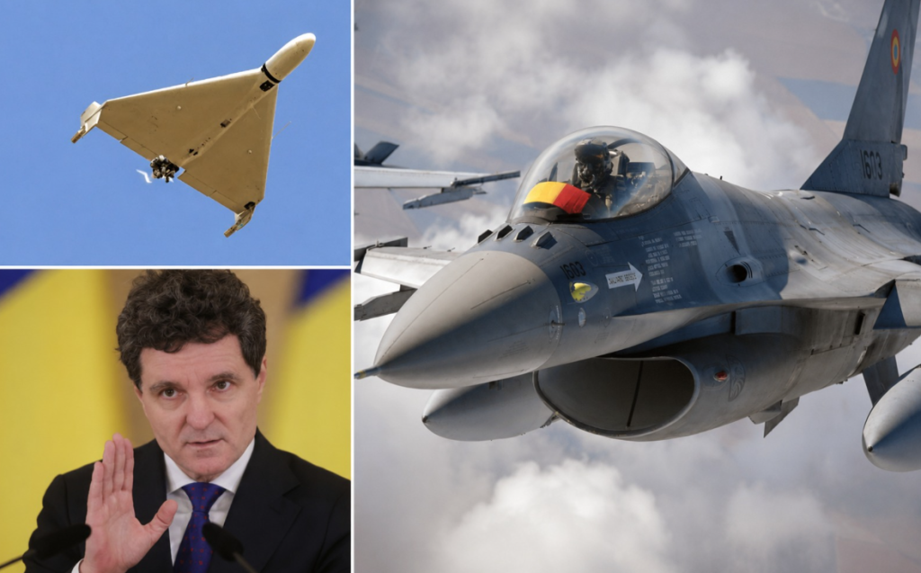 Premieră: O dronă a fost doborâtă în spațiul aerian al României. Anunțul lui Nicușor Dan