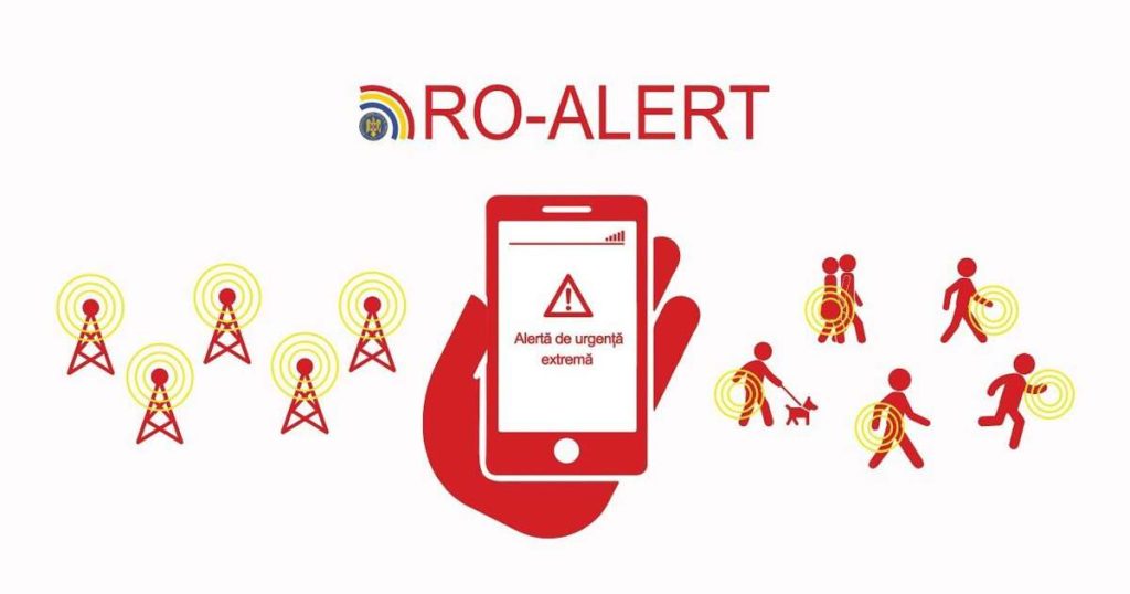 Mesaje RO-ALERT în Brăila și Galați privind posibilitatea căderii unor obiecte din spațiul aerian