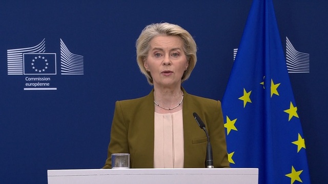 DRONĂ DOBORÂTĂ ÎN BUZĂU - Ursula von der Leyen: Felicit Armata Română pentru reacţia sa rapidă şi eficientă / Consolidarea apărării şi a capacităţii de descurajare de-a lungul frontierei de est rămâne o prioritate absolută