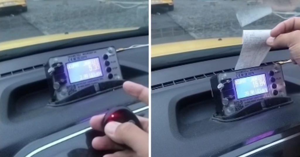 Taximetrist din Bucureşti, prins cu un dispozitiv de tip „maimuţă” pentru umflarea tarifului
