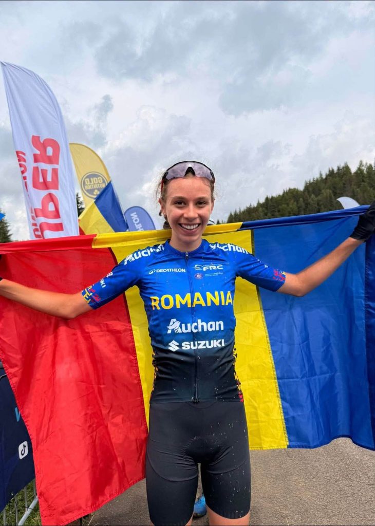 Ciclism: Diana Faur, medaliată cu bronz la Europenele MTB pentru tineret de la Cheile Grădiștei