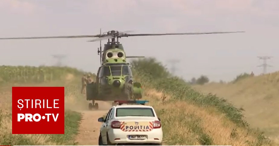 Căutările resturilor de dronă și rachetă din zona Sfântu Gheorghe, oprite temporar. MApN a anunțat când vor fi reluate