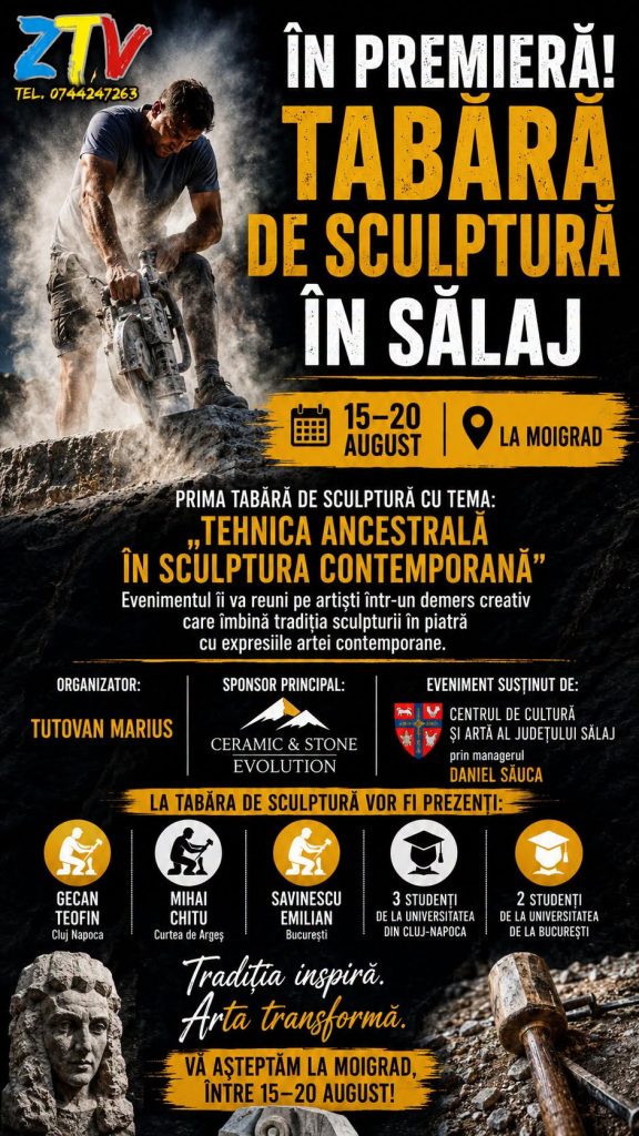 Tabără de sculptură la Moigrad