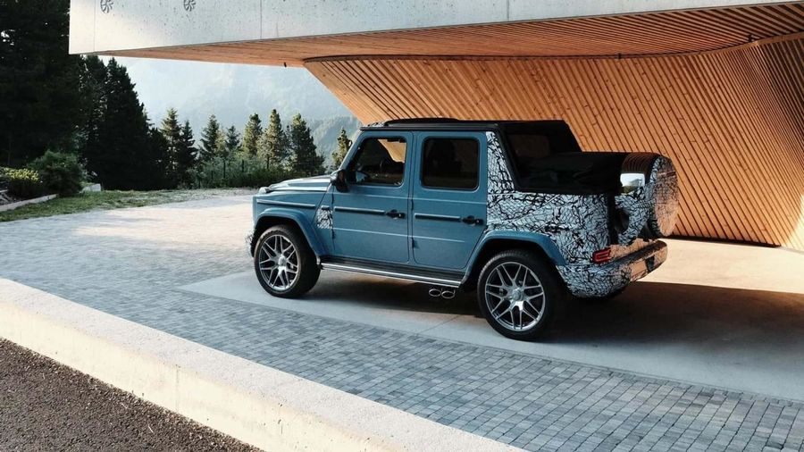 Mercedes-Benz: imagini noi cu viitoarea Clasa G decapotabilă