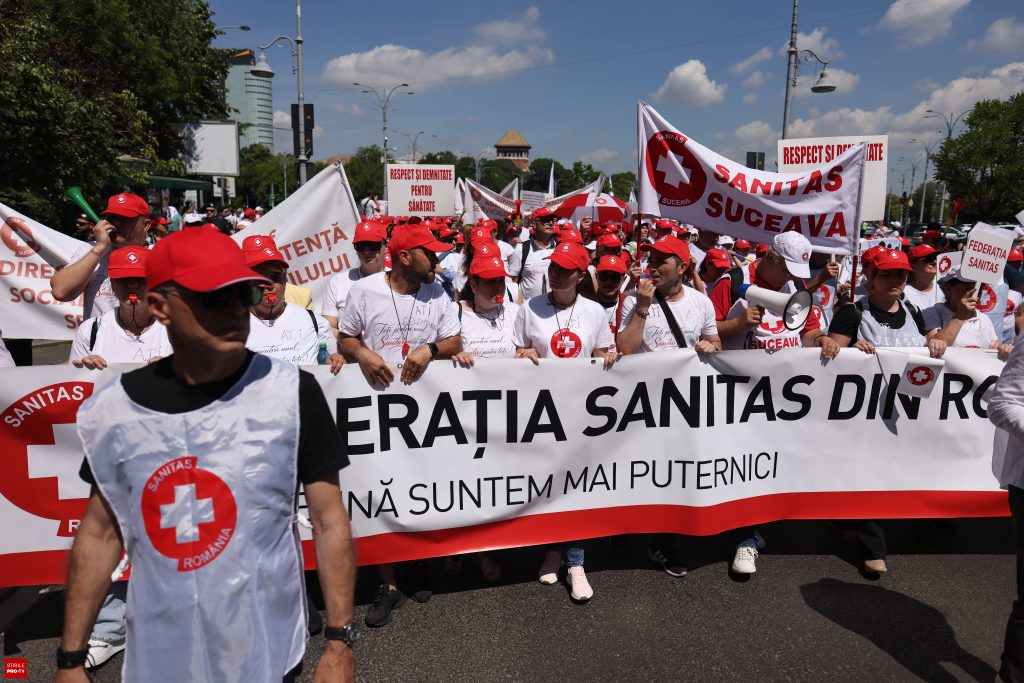 Negocieri la Cotroceni privind greva generală din Sănătate. Liderul Sanitas:  „Nu s-a bătut nimic definitiv în cuie”