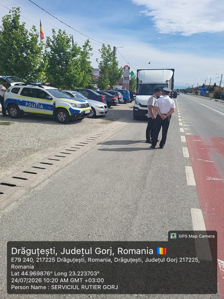 Acțiune de amploare în Gorj