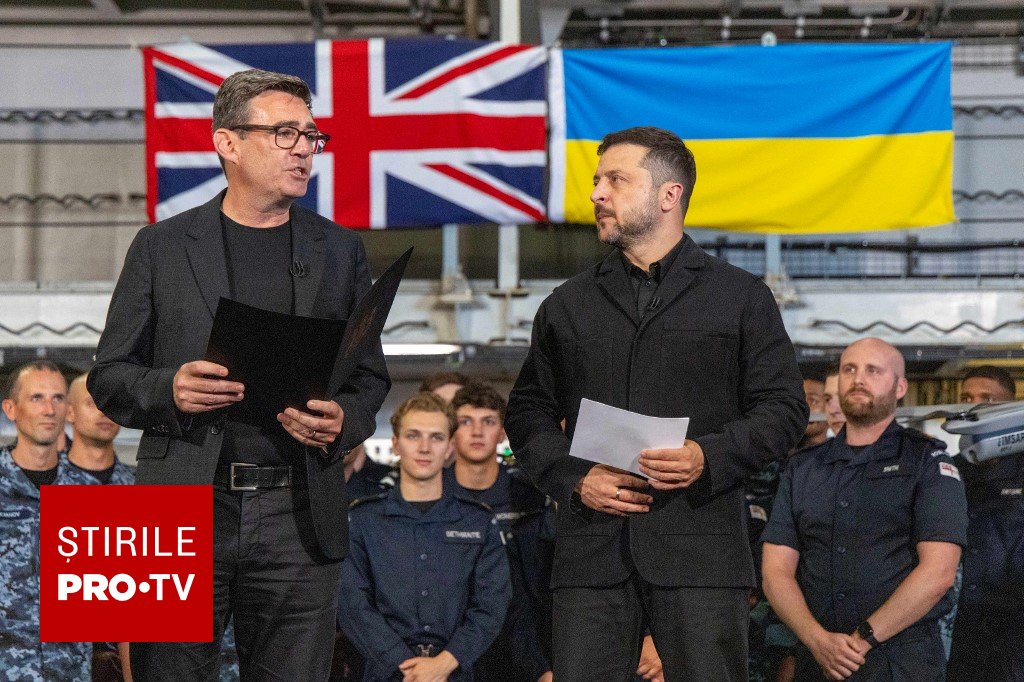 Ce asigurări i-a dat noul premier britanic lui Zelenski, primul său invitat străin în Regatul Unit: „Nu este o coincidenţă”