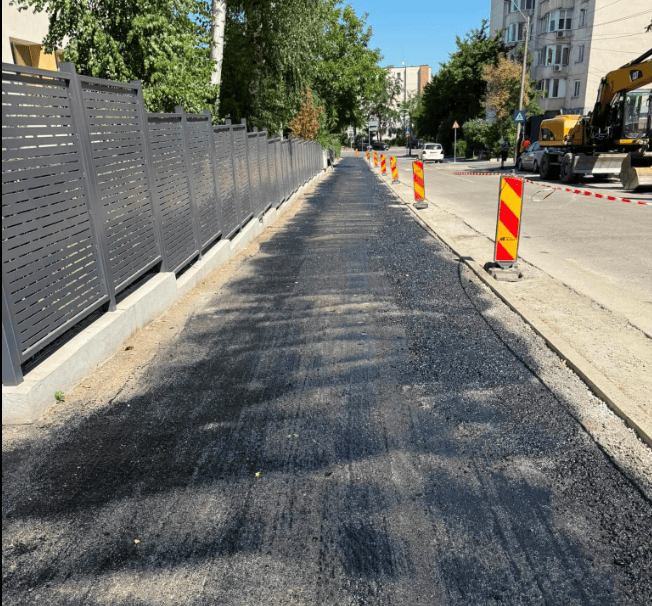 Lucrările de reabilitare continuă în cartierele din Târgu Mureș. Intervenții pe strada Cernavodă