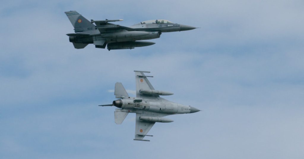 Nou mesaj RO-Alert în Tulcea din cauza unor drone semnalate lângă frontiera cu Ucraina. Au fost ridicate avioane de luptă F-16
