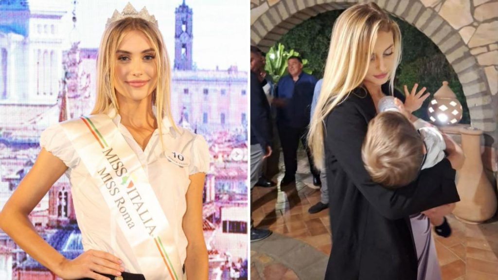 O româncă în vârstă de 22 de ani este noua Miss Roma! Tânăra mămică visează acum să devină Miss Italia. Cine e Cristina Virga