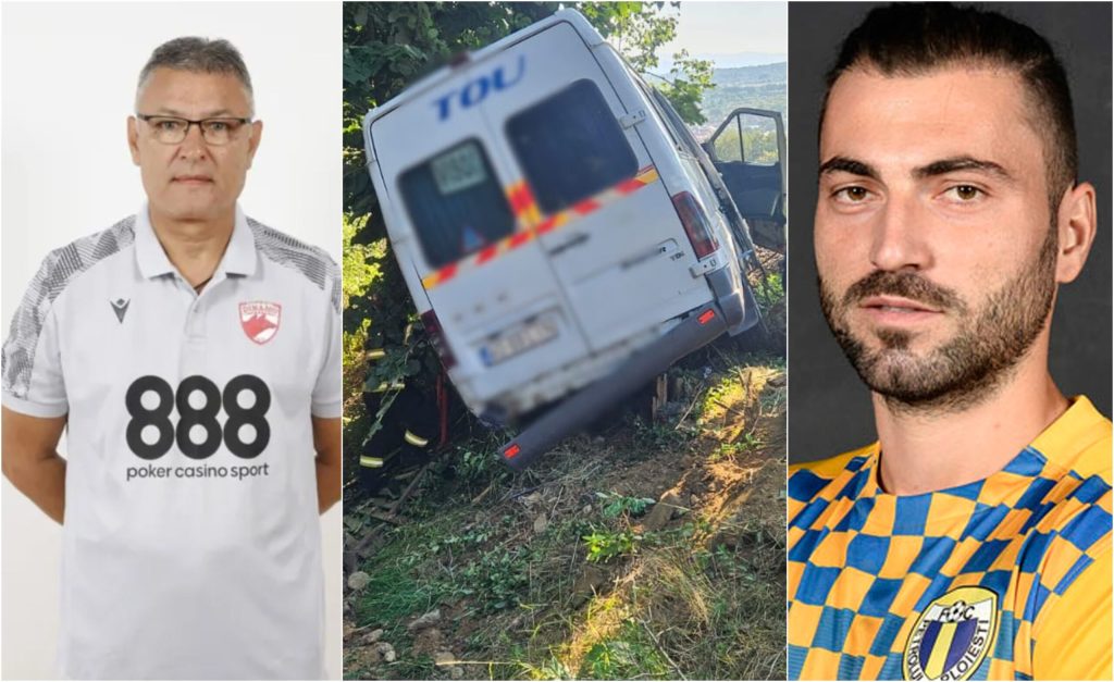 Echipa secundă a lui Dinamo, implicată în accidentul grav din Argeș. Maseurul a murit, iar antrenorul Adrian Ropotan a suferit o fractură deschisă