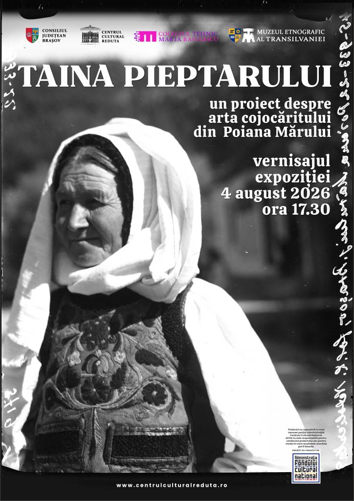 Proiectul „Taina pieptarului: tradiție, meșteșug și inovație”, la final. Rezultatele sunt prezentate la Centrul Cultural Reduta