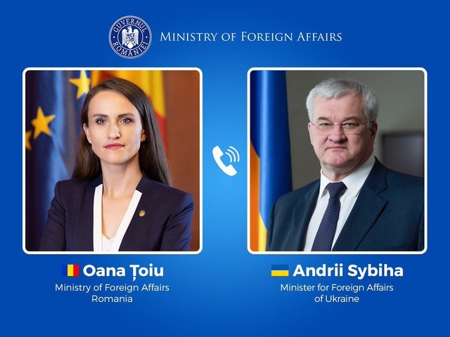 Oana Ţoiu, discuţii cu ministrul de externe din Ucraina, despre ajutorul privind aprovizionarea cu energie: Vecinii se ajută reciproc atunci când este posibil. Am prezentat implicaţiile secetei severe din bazinul Dunării asupra producţiei noastre
