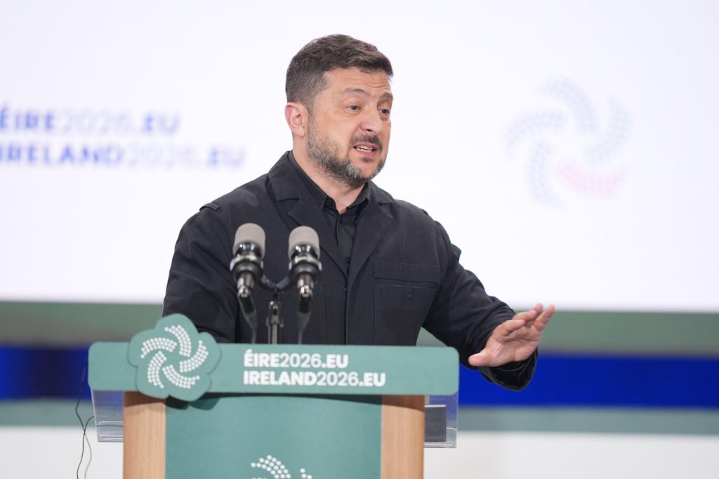 Zelenski pleacă brusc din Irlanda, după un raport al serviciilor de informații: „Știm că Putin pregătește acest atac masiv de ceva vreme”