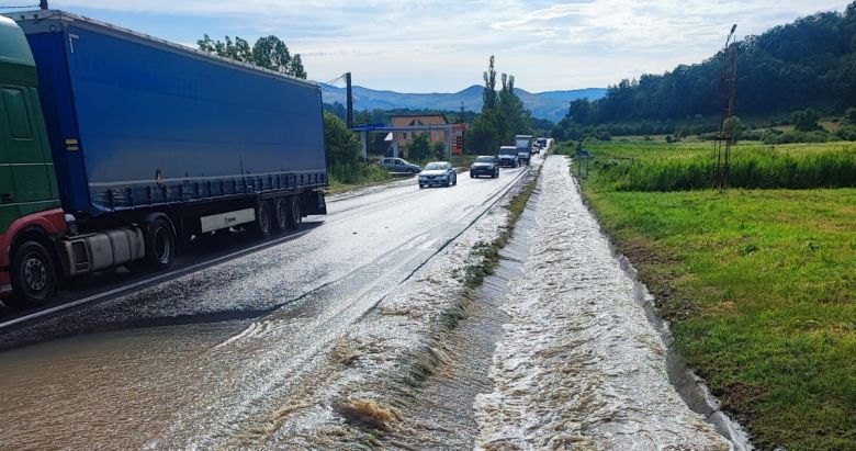 Cod galben de inundații în județul Cluj. Someșul, Crișul Repede și Arieșul, sub avertizare până vineri